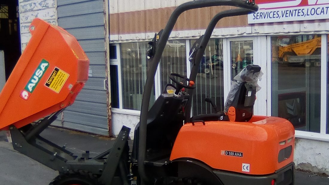 Location Evacuation Dumper à pneus 600 L