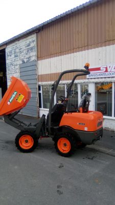 Dumper à pneus 600 L