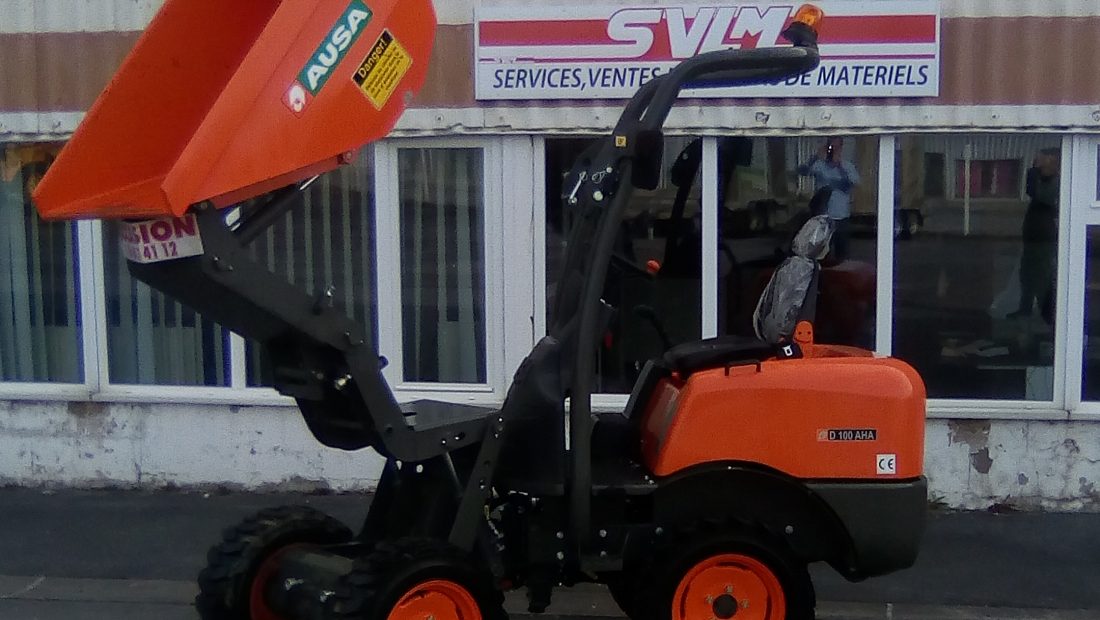 Location Evacuation Dumper à pneus 600 L