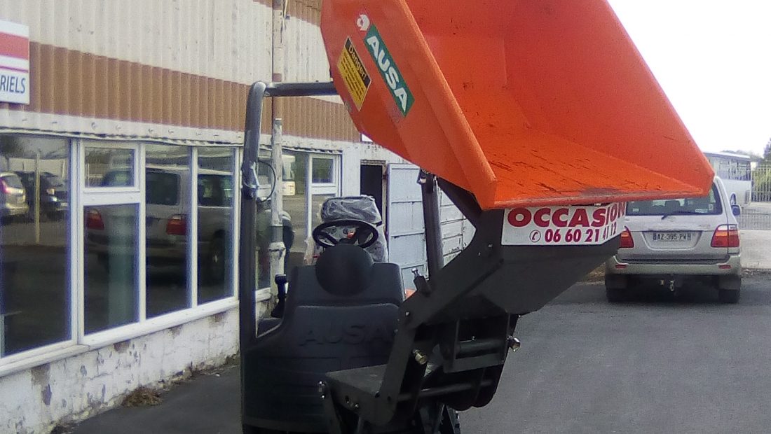 Location Evacuation Dumper à pneus 600 L