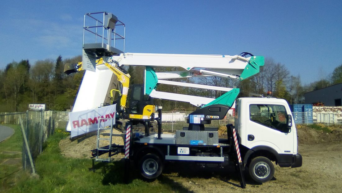 Location Nacelle Nacelle 18 m sur VL