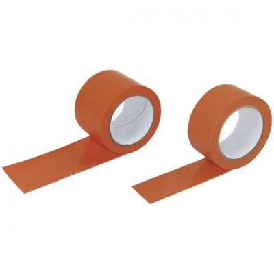 Rouleau adhésif PVC orange